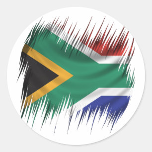 Adesivo Bandeira de África do Sul dos Shredders
