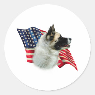 Adesivo Bandeira de Akita