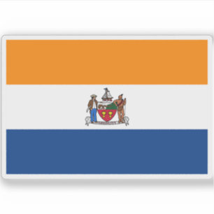 Adesivo Bandeira de Albany, Nova Iorque