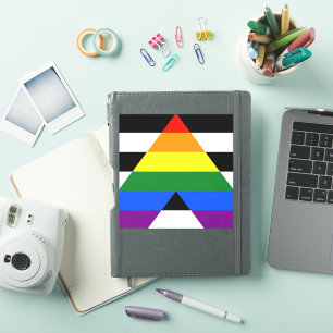 Adesivo Bandeira de aliado straight da SlipperyJoe's lisa 