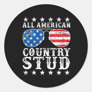 Adesivo Bandeira de All American Stuboy Country 4 De Julho