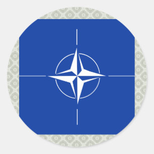 Adesivo Bandeira de alta qualidade da OTAN