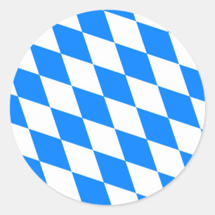 Adesivo Bandeira de alta qualidade de Alemanha Baviera