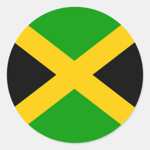 Adesivo Bandeira de alta qualidade de Jamaica