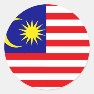 Adesivo Bandeira de alta qualidade de Malaysia