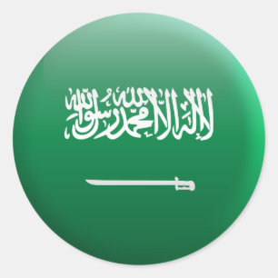 Adesivo Bandeira de Arábia Saudita