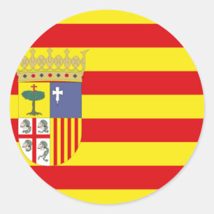 Adesivo Bandeira de Aragon (espanha)