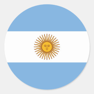 Adesivo Bandeira de Argentina - bandera de Argentina
