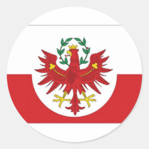 Adesivo Bandeira de Áustria Tirol