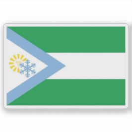 Adesivo Bandeira de Bariloche, Argentina