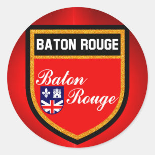 Adesivo Bandeira de Baton Rouge