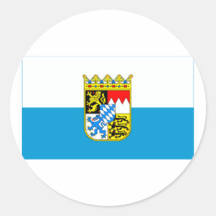Adesivo Bandeira de Baviera/Baviera com braços