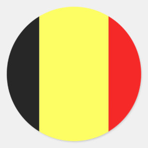 Adesivo Bandeira de Bélgica