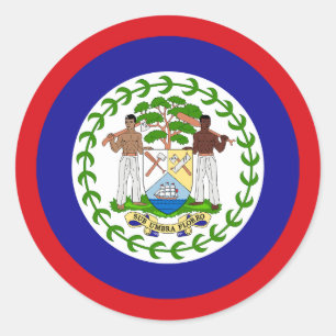 Adesivo Bandeira de Belize
