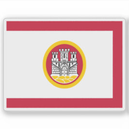 Adesivo Bandeira de Bergen, Noruega