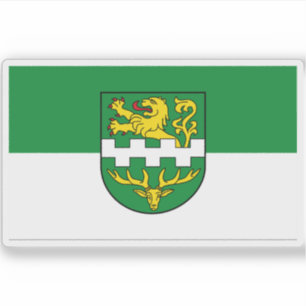 Adesivo Bandeira de Bergisch Gladbach, Alemanha