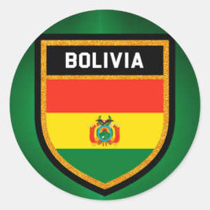 Adesivo Bandeira de Bolívia