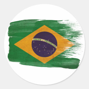 Adesivo Bandeira de Brasil