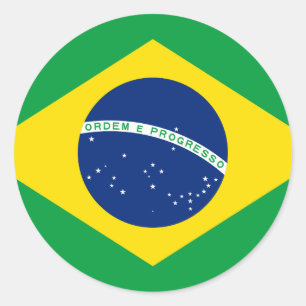 Adesivo Bandeira de Brasil