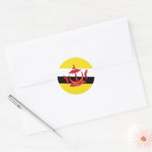 Adesivo bandeira de Brunei