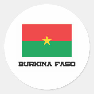 Adesivo Bandeira de Burkina Faso