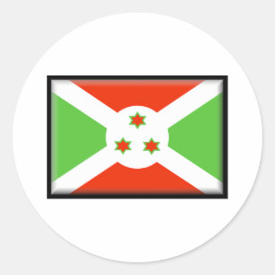Adesivo Bandeira de Burundi