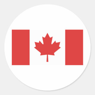 Adesivo Bandeira de Canadá