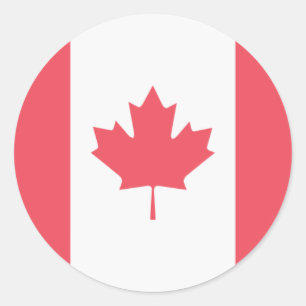Adesivo Bandeira de Canadá