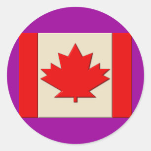 Adesivo Bandeira de Canadá