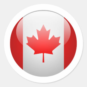 Adesivo Bandeira de Canadá
