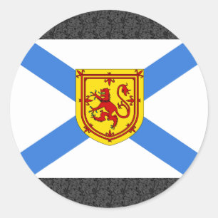 Adesivo Bandeira de Canadá Nova Escócia