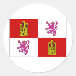 Adesivo Bandeira de Castilla Leon da espanha