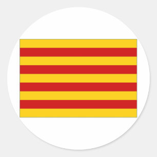 Adesivo Bandeira de Catalonia da espanha