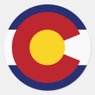 Adesivo Bandeira de Colorado