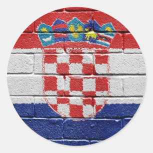 Adesivo Bandeira de Croatia