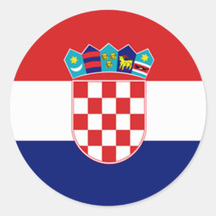 Adesivo Bandeira de Croatia