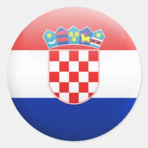 Adesivo Bandeira de Croatia