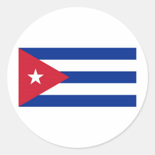 Adesivo Bandeira de Cuba