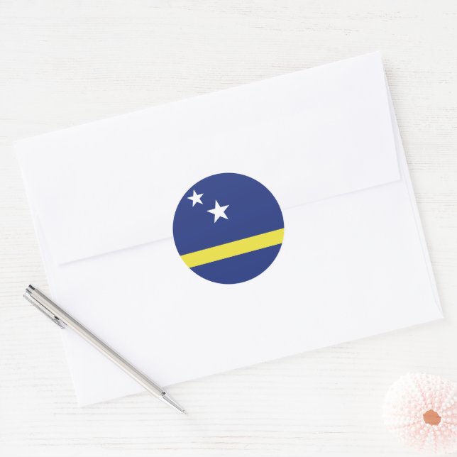 Adesivo Bandeira de Curaçao (Envelope)