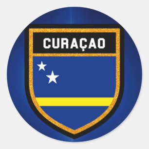 Adesivo Bandeira de Curaçao