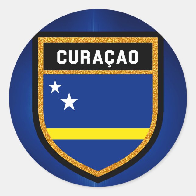 Adesivo Bandeira de Curaçao (Frente)