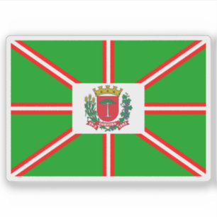 Adesivo Bandeira de Curitiba, Brasil