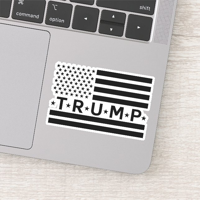 Adesivo Bandeira de Donald Trump  (Detalhe)