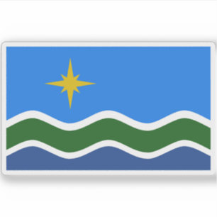 Adesivo Bandeira de Duluth, Minnesota