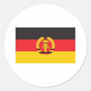 Adesivo Bandeira de East Germany
