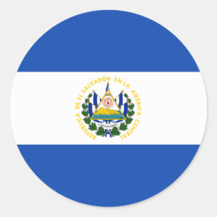 Adesivo Bandeira de El Salvador