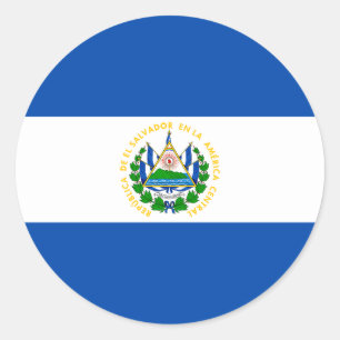 Adesivo Bandeira de El Salvador