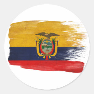 Adesivo Bandeira de Equador