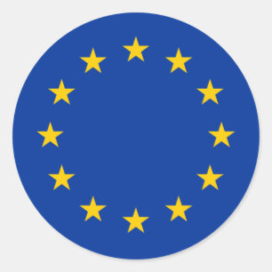 Adesivo Bandeira de Europa/União Europeia