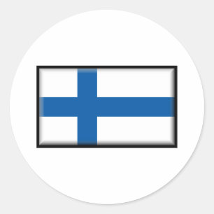 Adesivo Bandeira de Finlandia